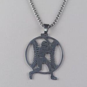 Baseball Player Pendant Necklace | High Quality 304 Stainless Steel Jewelry